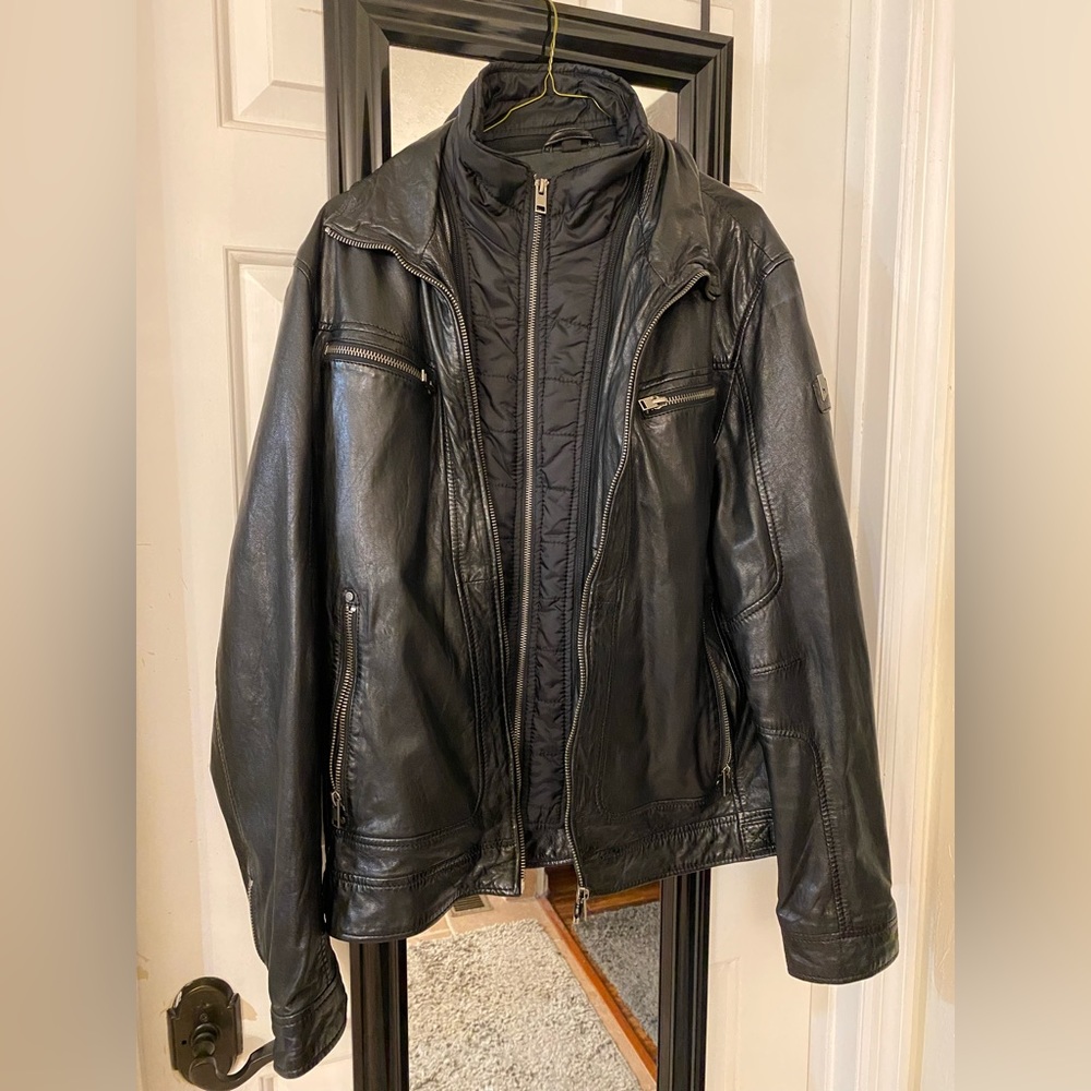 Mauritius Men’s leather jacket from Posh Boutique